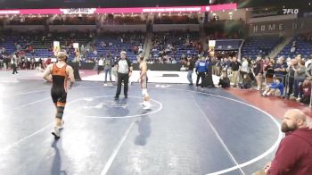 150 lbs Round Of 16 - Emmett Logan, Lowell vs Kaleb Miner, Keene