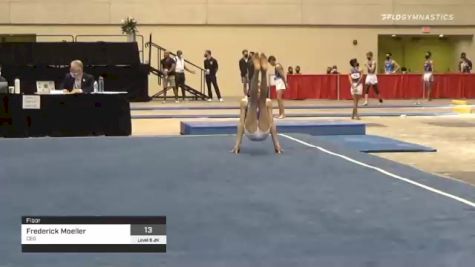 Frederick Moeller - Floor, CEG - 2021 USA Gymnastics Development Program National Championships