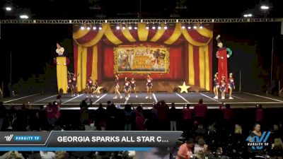 Georgia Sparks All Star Cheerleaders - L1.1 Junior - PREP - D2 [2022 Junior Lightning 3:08 PM] 2022 ASC Battle Under the Big Top Grand Nationals