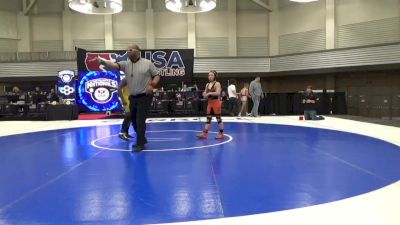 14U Boys - 110 lbs Champ. Round 1 - Antonius Harrison, Beat The Streets Detroit vs Ryan Dehlinger, Olney Cubs Wrestling Club