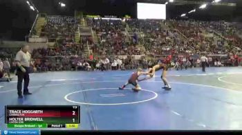 113 lbs Champ. Round 1 - Trace Hoggarth, Carrington vs Holter Bridwell, Linton HMB