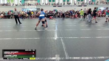 190 lbs Champ. Round 2 - Carmine Lania, Legends Academy vs Arron McCarty, Dark Knights