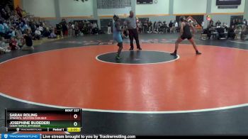 140 lbs Semifinal - Josephine Budederi, Cedar Rapids Jefferson vs Sarah Roling, Epworth, Western Dubuque