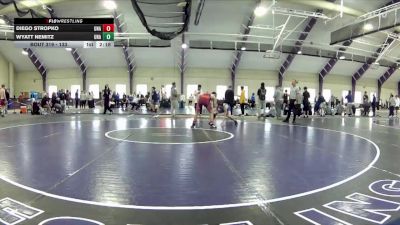 133 lbs Cons. Semi - Wyatt Nemitz, Unattached vs Diego Stropko, Unattached