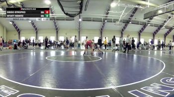 133 lbs Cons. Semi - Wyatt Nemitz, Unattached vs Diego Stropko, Unattached