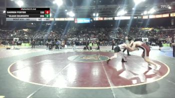 190 lbs Champ. Round 2 - Elijah Dilworth, Soda Springs vs Darren Foster, Elko