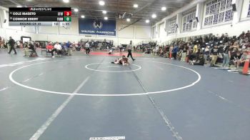 150 lbs Round Of 32 - Cole Maseto, Stratford vs Connor Ebert, Farmington