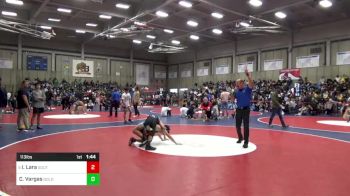 113 lbs Round Of 16 - Isaiah Lara, South vs Christian Vargas, Golden Valley (Bakersfield)