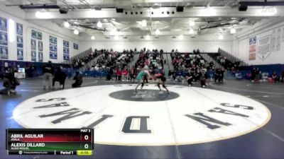 105 lbs Cons. Round 4 - Abril Aguilar, Ayala vs Alexis Dillard, Aliso Niguel