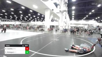 100 lbs Consolation - Adrian Castillo, Dethrone WC vs Ezra Mckague, No Team