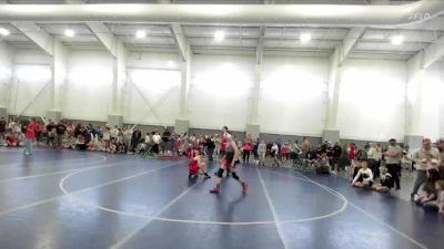 92 lbs Champ. Round 1 - Jaxon Kunzler, Bear River Wrestling Club vs Mason Huitt, Independent