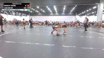 72 lbs Round 7 (8 Team) - Bradley Crowe, Project X vs Lane Meyer, Backyard Brawlers Red