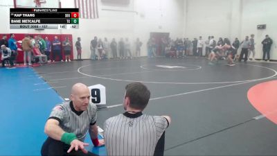 157 lbs Cons. Round 1 - Kap Thang, Southport vs Bane Metcalfe, Triton Central