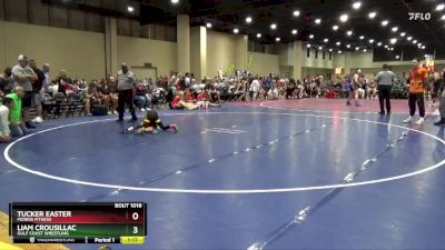 60+65 Round 1 - Liam Crousillac, Gulf Coast Wrestling vs Tucker Easter, Morris Fitness