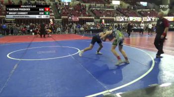 130 lbs Quarterfinal - Haydan Frieboes, Miles City Wrestling Club vs Brody Corbett, Magic City Wrestling Club