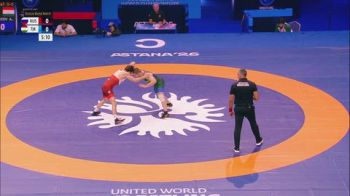 65 kg Final 3-5 - Abasgadzhi Magomedov, Russia vs Abdulmazhid Kudiev, Tajikistan