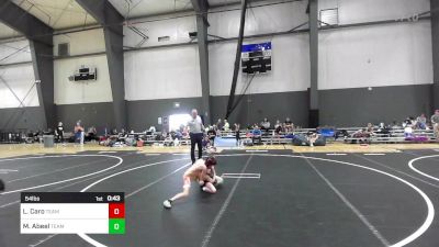 54 lbs Rr Rnd 5 - Lennox Caro, Team Aggression vs Mika Abeel, Team Aggression