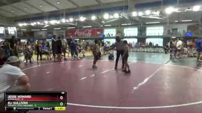 70 lbs Placement Matches (8 Team) - Braxton Morris, Louisiananimals Red vs Oliver Westphal, SVRWC Black