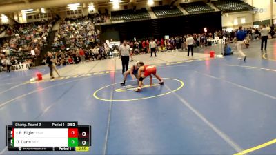 133 lbs Champ. Round 2 - Brandon Bigler, Colorado State University - Pueblo vs Dallas Dunn, Iowa Western Community College