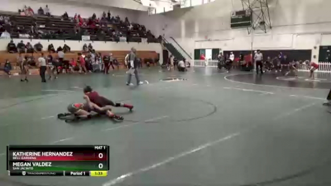 101 Lbs 1st Place Match Megan Valdez San Jacinto Vs Katherine 