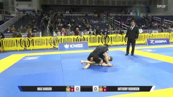 Anthony Robinson vs Max Hanson 2025 Pan IBJJF Jiu-Jitsu No-Gi Championship