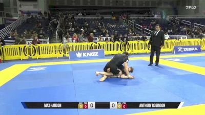 Anthony Robinson vs Max Hanson 2025 Pan IBJJF Jiu-Jitsu No-Gi Championship