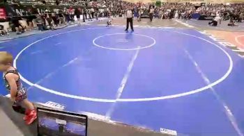 37 lbs Semifinal - Leif Mills, White River Wrestling Club vs Braxson Bas, Topeka Blue Thunder