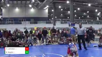 80 lbs Round 3 - Edward Johnston, Guerrilla Wrestling (GWA) vs Noah Vaughn, Smithfield Wrestling