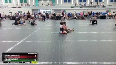 60 lbs Cons. Round 3 - Andre Delgado, Art In Motions Wrestling vs Cruise Wright, Centurion