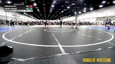 70 lbs Rr Rnd 4 - Kinslee McVey, Untouchables Girls Black vs Kelsey Palmer, Washington K-6