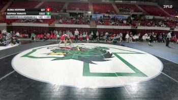 125 lbs Round 5 - 1st, 3rd, 5th, And 7th - Alina Hopkins, Katy vs Sophia Tamayo, Houston Clear Lake