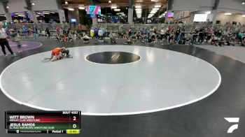 92 lbs Cons. Round 2 - Jesus Ramos, El Paso Enforcers Wrestling Club vs Witt Brown, Wesley Club Wrestling
