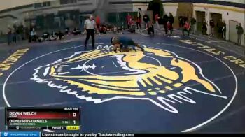 141 lbs Quarterfinal - Jager Kwiatkowski, Henry Ford College vs Jace Ellis, Cleary