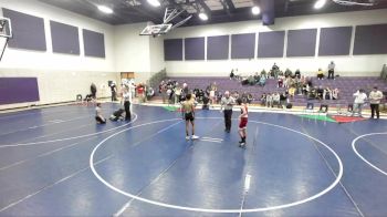 104 lbs Champ. Round 1 - Oliver Robles, Bruin Wrestling Club vs David Madriz, Cougars Wrestling Club