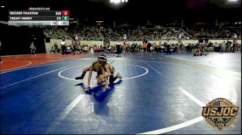 61 lbs Round Of 32 - Decker Thaxton, Blanchard Wrestling Club vs TeeJay Henry, Comanche Takedown Club