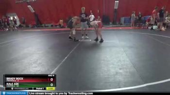 132 lbs Round 1 (4 Team) - Brady Bock, Freedom B vs Kale Ask, Canton A