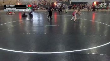 112 lbs Quarterfinal - Rowan Smith, Ground Zero Wrestling Club vs Beau Reedy, Big Red Wrestling Club