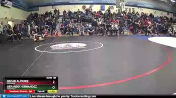 113 lbs Semifinal - Oscar Alvarez, Granger vs Gerardo Hernandez, Tonasket