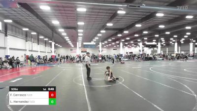 50 lbs Rr Rnd 3 - Frankie Carrasco, Tucson Cyclones vs Lucas Hernandez, Tucson Pride WC