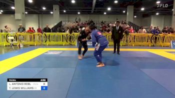LUIS ANTONIO ROBLES vs TOMMY LEWIS WILLIAMS 2023 American National IBJJF Jiu-Jitsu Championship