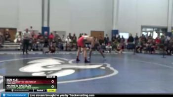 285 lbs Prelim - Ben Klei, State University Of New York At Cortland vs Mathew Angelov, Centenary University (New Jersey)