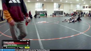132 lbs Cons. Round 4 - Guillermo Rivera, Indiana vs Tyler Carver, Tipton Wrestling Club