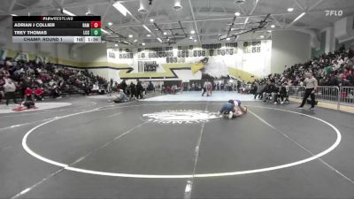 146 lbs Champ. Round 1 - Trey Thomas, La Costa Canyon vs Adrian J Collier, Ramona
