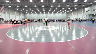 70 lbs Rr Rnd 3 - Wesley Rappo, Broad Axe Elem - EL vs Carson Ainsburg, Mat Warriors Orange K6 - EL