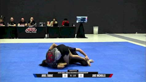 Jake Nicholls vs ARIEL TABAK 2025 ADCC Asia & Oceania Championship