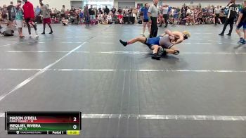 132 lbs Round 2 (6 Team) - Mason O`dell, Funky Monkey vs Isequiel Rivera, Eagles WC