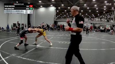 150 lbs Round 1 (4 Team) - Ian English, North Hunterdon WC vs Ryan Brown, Revival Jokers