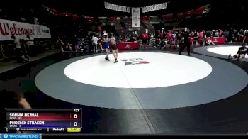 127 lbs Round 2 (16 Team) - Sophia Hejnal, SJWA vs Phoenix Strasen, CMWA