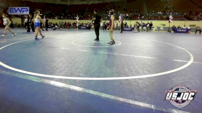 110 lbs Final - Millie Cook, Hoisington Jr Cardinals vs Jordan Allison, Glenpool Warriors