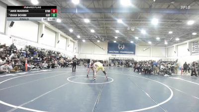 157 lbs Final - Jake Maddox, Newtown vs Evan Schibi, Gilbert/Torr